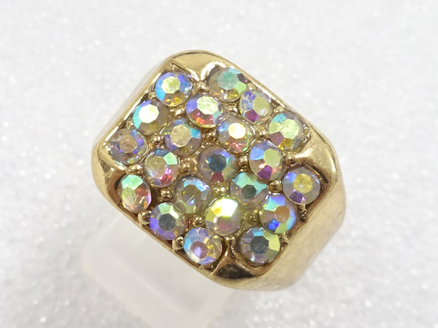 CRYSTAL FASHION RING / JP SIZE 19.5
